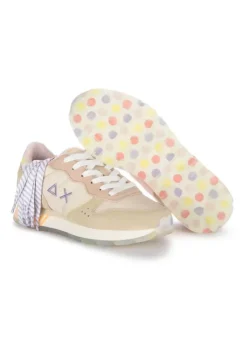 SUN68 | SNEAKER ALLY CANDY CANE BEIGE ROSA Best