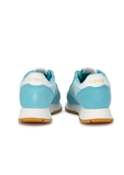 SUN68 | SNEAKER ALLY GLITTER TEXTILE HELLBLAU Hot