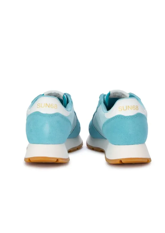 SUN68 | SNEAKER ALLY GLITTER TEXTILE HELLBLAU Hot