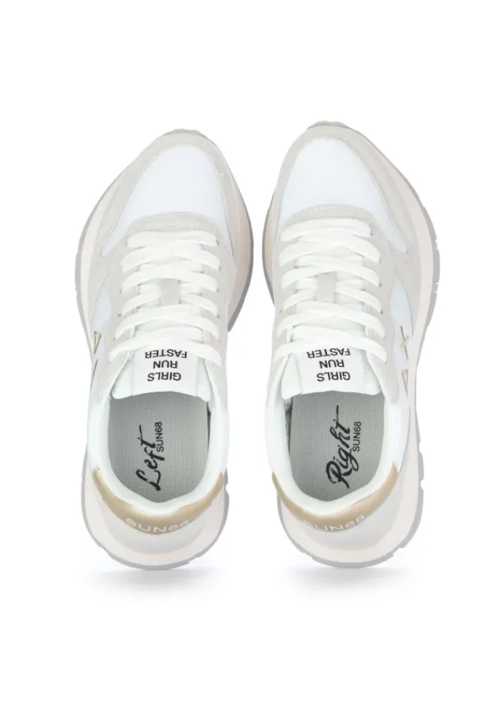 SUN68 | SNEAKER ALLY GOLD SILVER WEIß GRAU Hot