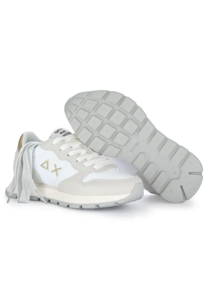 SUN68 | SNEAKER ALLY GOLD SILVER WEIß GRAU Hot