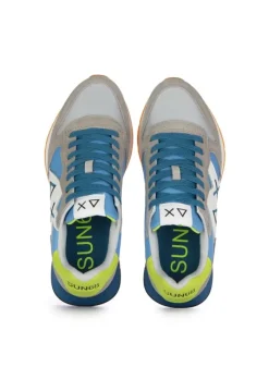 SUN68 | SNEAKER JAKI 2.0 BICOLOR GRAU HELLBLAU Sale
