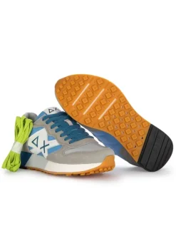 SUN68 | SNEAKER JAKI 2.0 BICOLOR GRAU HELLBLAU Sale