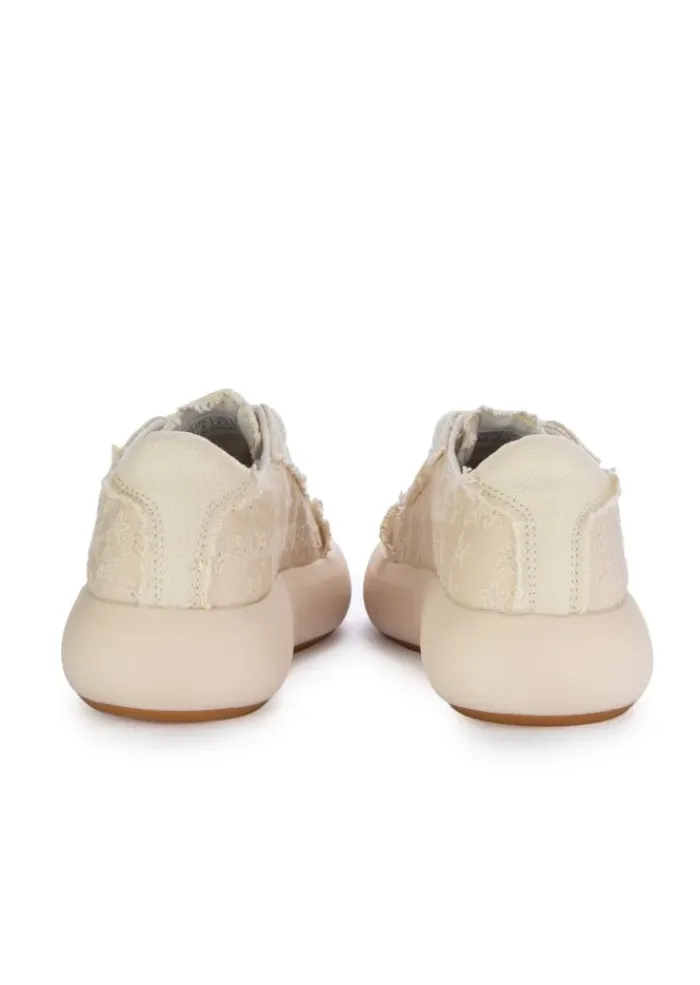 SUN68 | SNEAKER JUNO CANVAS CREMEWEIß Outlet