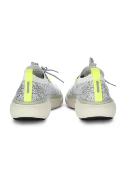 SUN68 | SNEAKER JUPITER KNIT WEIß GELB FLUORESZIEREND Sale