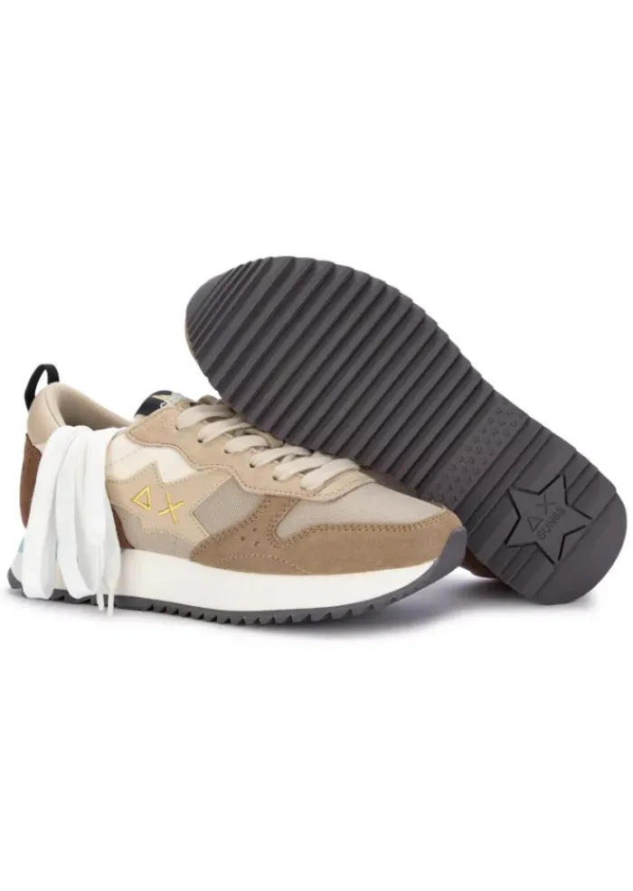 SUN68 | SNEAKER STARGIRL BEIGE BRAUN Best