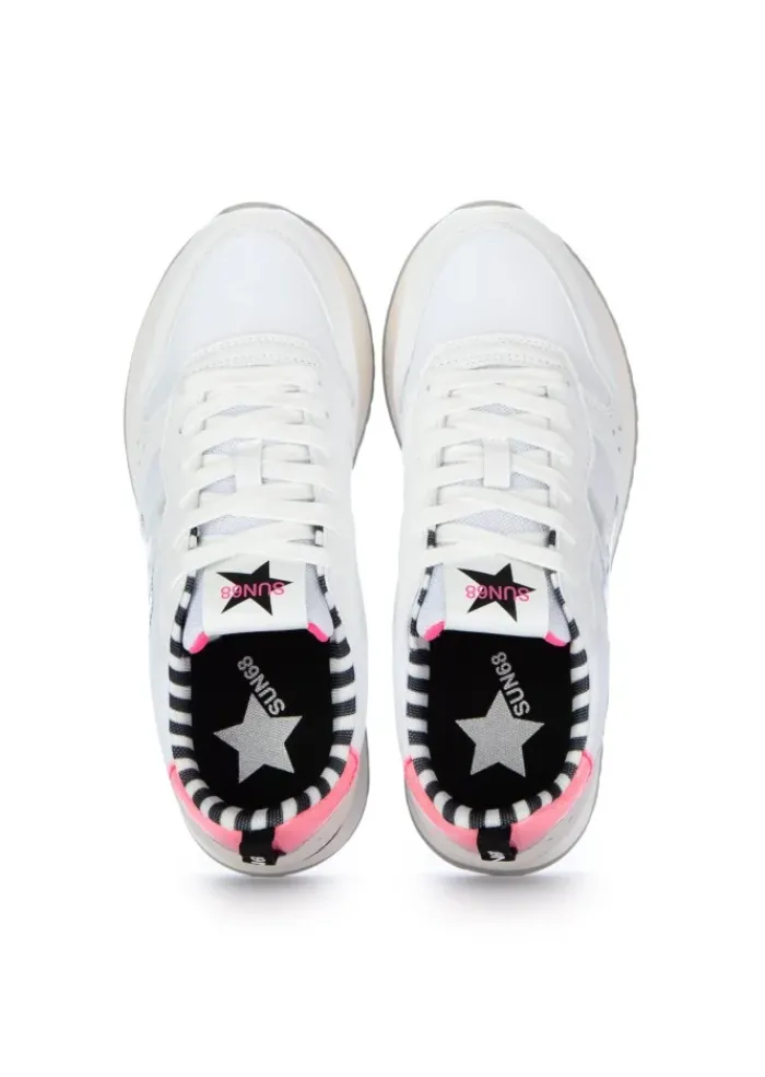 SUN68 | SNEAKER STARGIRL TRANSPARENT PATCH WEIß Discount