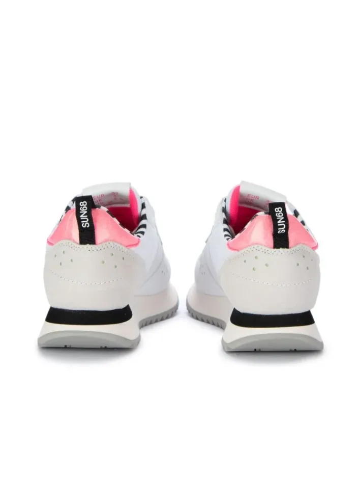 SUN68 | SNEAKER STARGIRL TRANSPARENT PATCH WEIß Discount