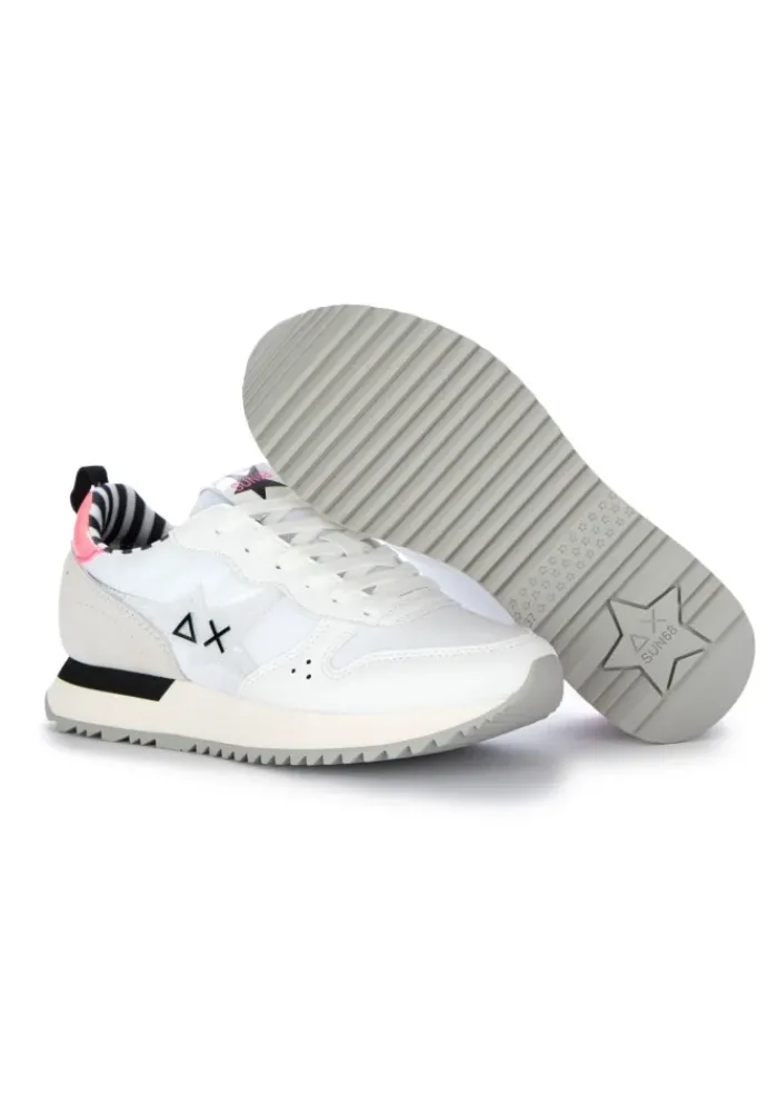 SUN68 | SNEAKER STARGIRL TRANSPARENT PATCH WEIß Discount