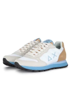 SUN68 | SNEAKER TOM MULTICOLOR WEIß HELLBLAU Clearance