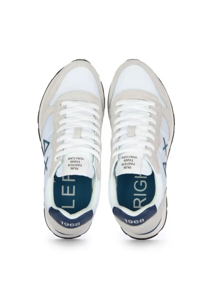 SUN68 | SNEAKER TOM SOLID WEIß BLAU Discount