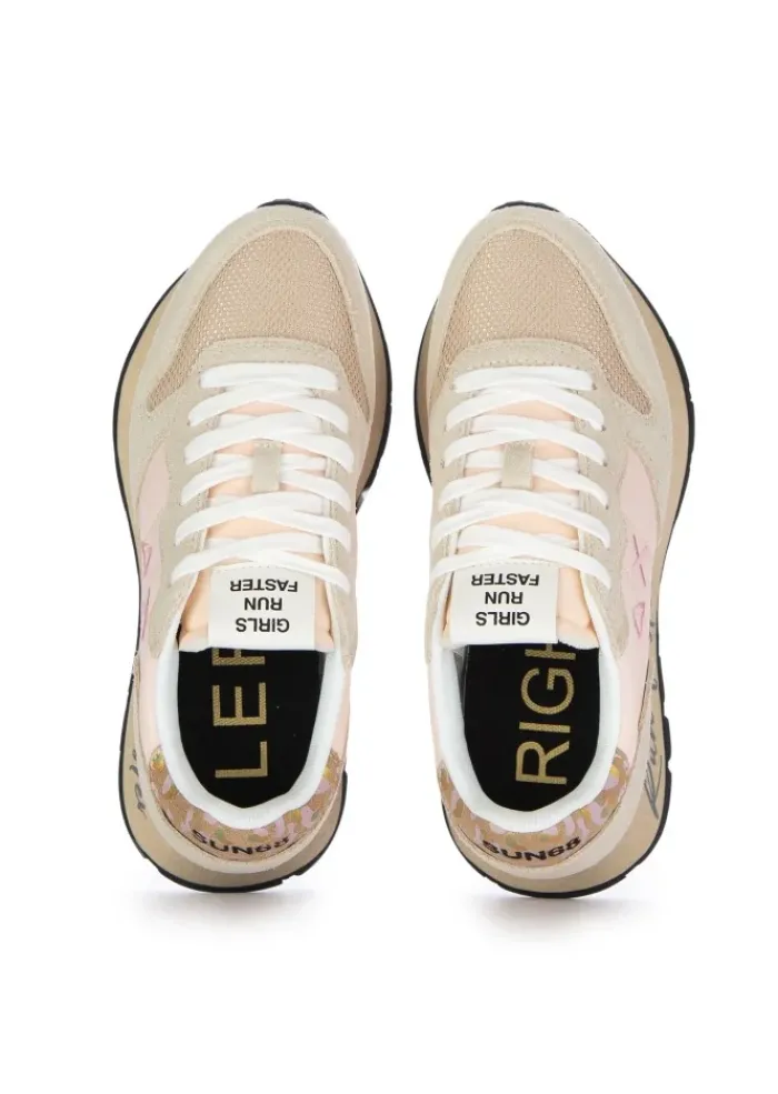 SUN68 | SNEAKERS ALLY VINTAGE BEIGE ROSA Clearance