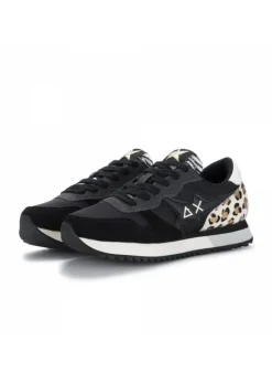 SUN68 |SNEAKERS STARGIRL LEOPARDDRUCK SCHWARZ Best