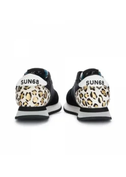 SUN68 |SNEAKERS STARGIRL LEOPARDDRUCK SCHWARZ Best