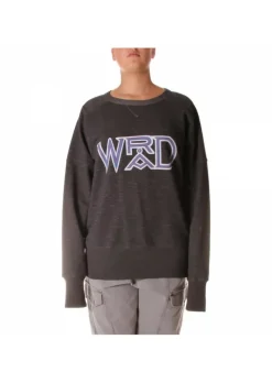 WRAD UNISEX KLEIDUNG JACKE BIO BAUMWOLLE LOGO GRAU Clearance