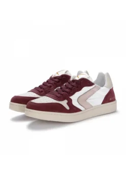 VALSPORT 1920 | DAMENSNEAKERS SUPER MIX COLOR WEIß BORDEAUX Fashion