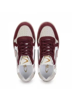 VALSPORT 1920 | DAMENSNEAKERS SUPER MIX COLOR WEIß BORDEAUX Fashion