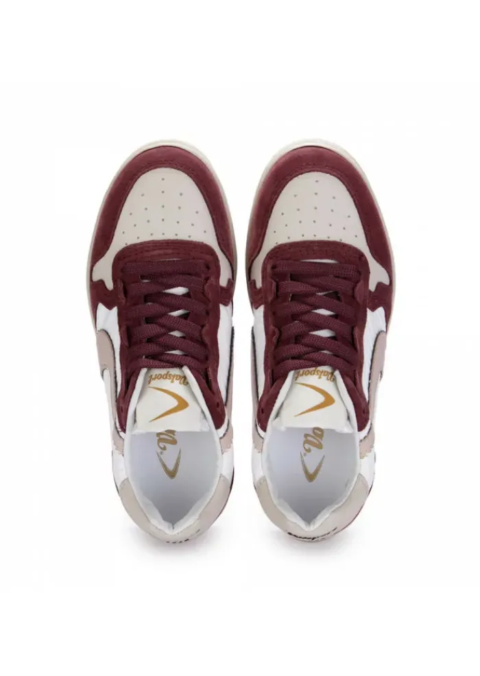 VALSPORT 1920 | DAMENSNEAKERS SUPER MIX COLOR WEIß BORDEAUX Fashion