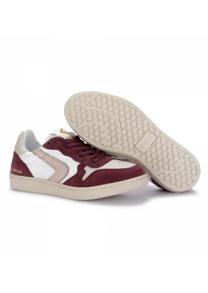 VALSPORT 1920 | DAMENSNEAKERS SUPER MIX COLOR WEIß BORDEAUX Fashion