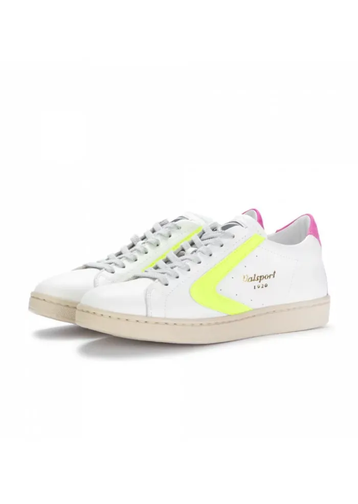 VALSPORT 1920 | SNEAKERS TOURNAMENT MIX NAPPA WEIß GELB Fashion
