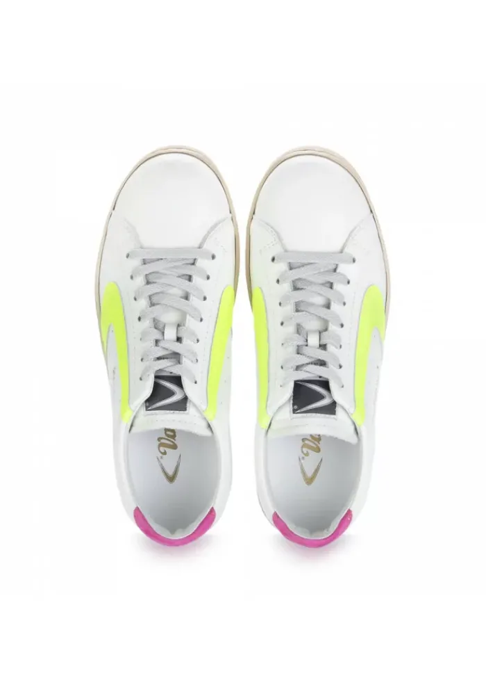 VALSPORT 1920 | SNEAKERS TOURNAMENT MIX NAPPA WEIß GELB Fashion