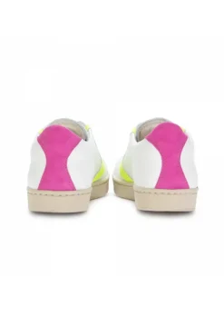 VALSPORT 1920 | SNEAKERS TOURNAMENT MIX NAPPA WEIß GELB Fashion