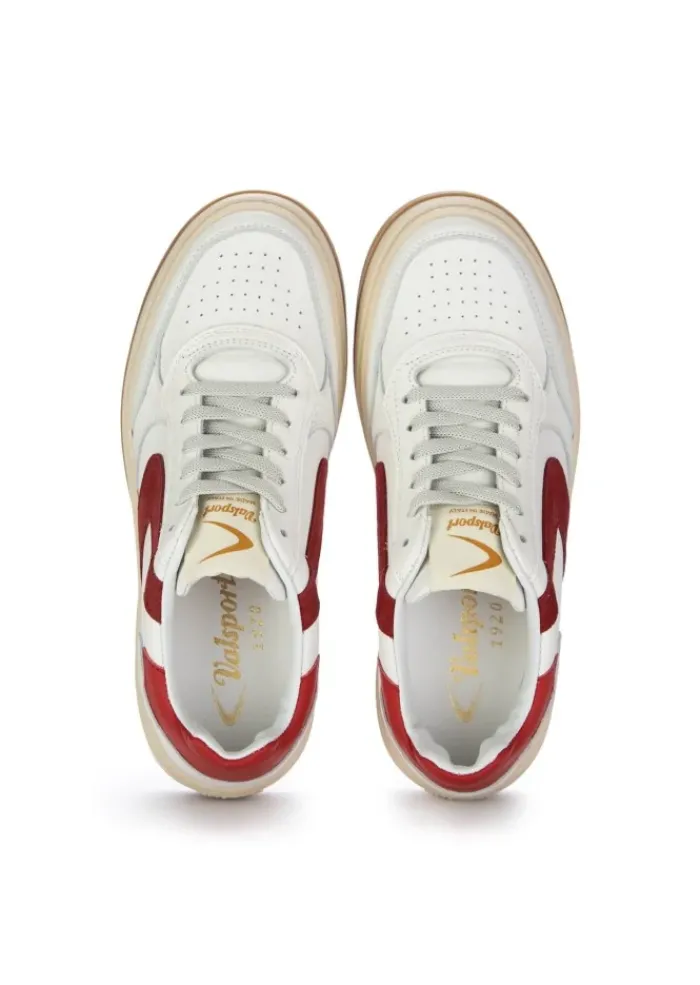 VALSPORT | SNEAKER HYPE CLASSIC NAPPA WEIß ROT Discount