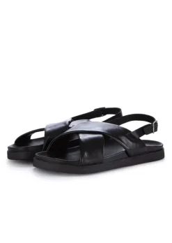 VUEVA | SANDALEN GEKREUZTEN RIEMEN SCHWARZ New