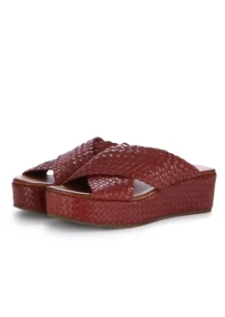 VUEVA | SANDALEN TERRA BURGUND New