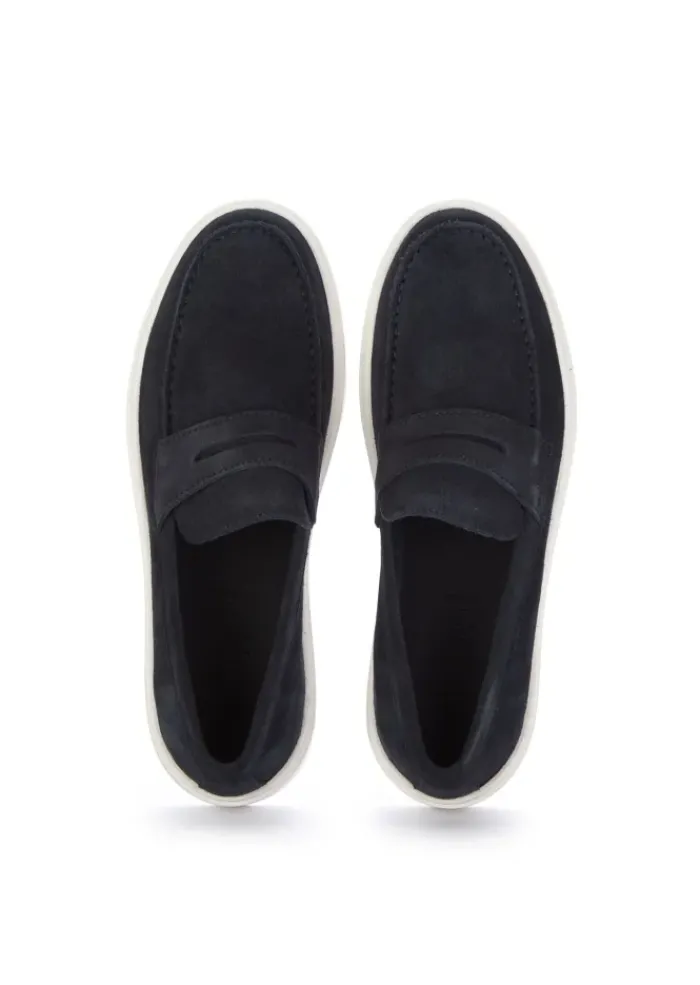 VUEVA | SLIP-ON SCHUHE VELOUR BLAU Hot