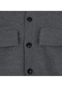 WOOL & CO WOOL & CO | CARDIGAN TASCHEN GRAU Online