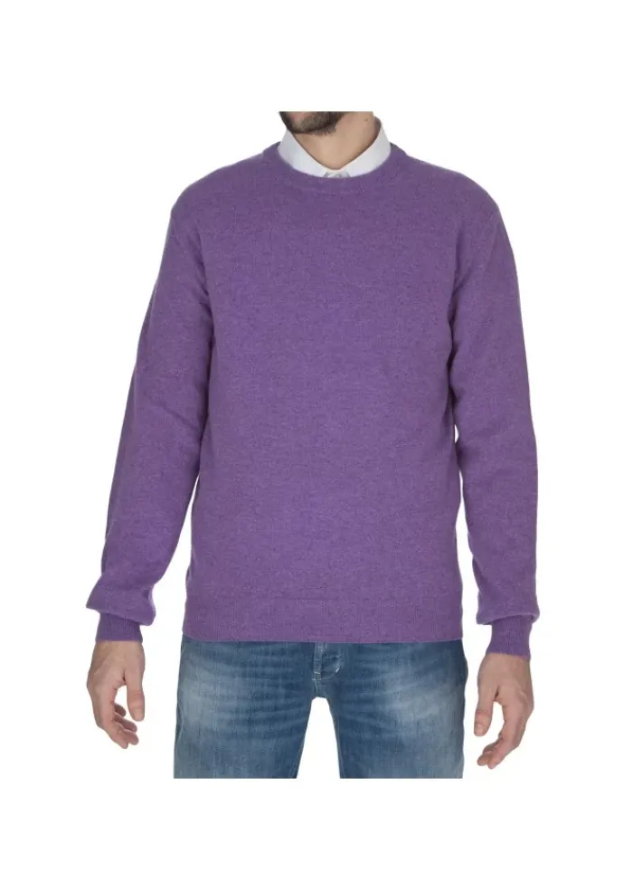 WOOL & CO WOOL & CO | RUNDHALSPULLOVER LILA Best