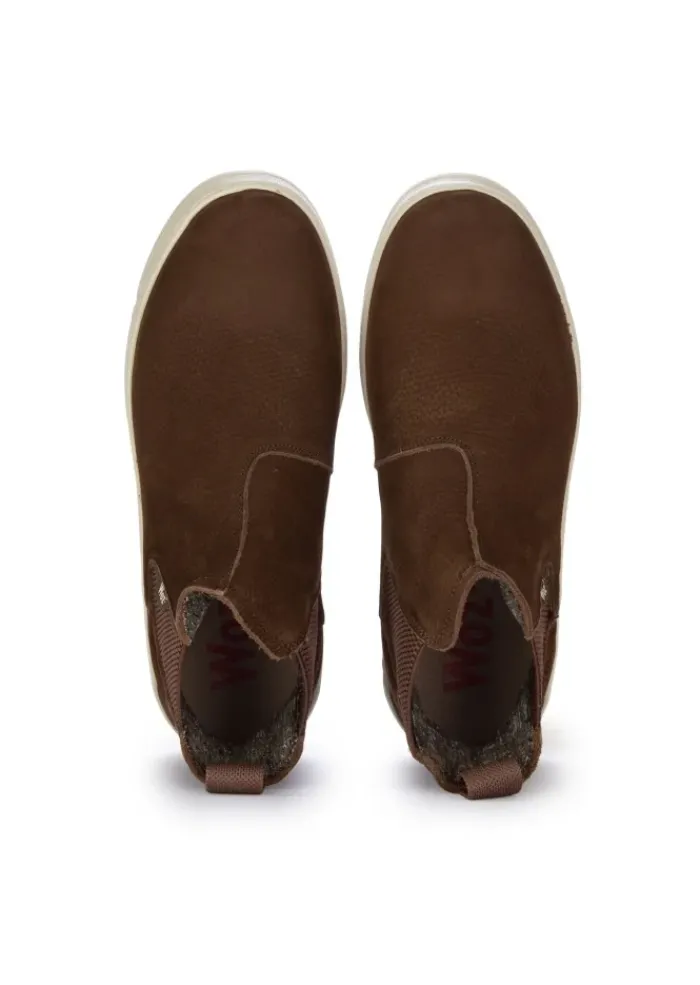 DERNA WOZ? | CHELSEA STIEFEL DAVID GRIP NABUCK BRAUN Hot