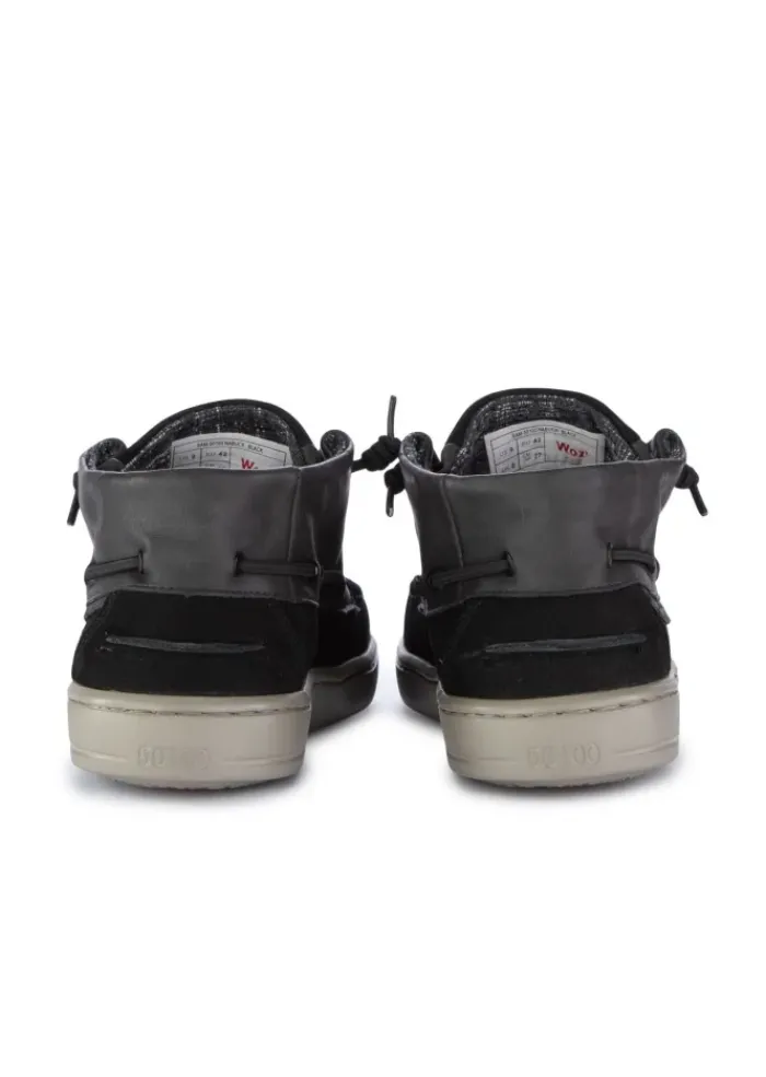 WOZ? | SCHNÜRSCHUHE SAM NABUCK SCHWARZ Sale