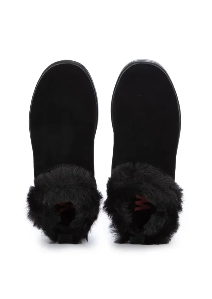 WOZ? | STIEFELETTEN ASPEN WILDLEDER SCHWARZ Hot