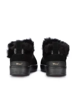 WOZ? | STIEFELETTEN ASPEN WILDLEDER SCHWARZ Hot