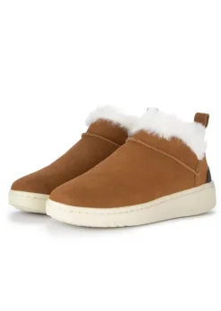 WOZ? | STIEFELETTEN WILDLEDER BRAUN Hot